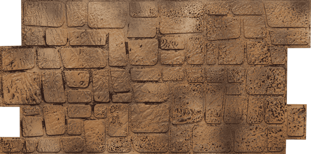 6005-Amber Rock-Stained Metal-Glue Up