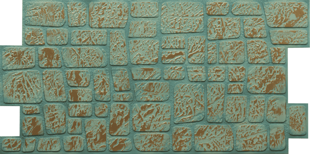 6005-Amber Rock-Vintage Tin-Glue Up