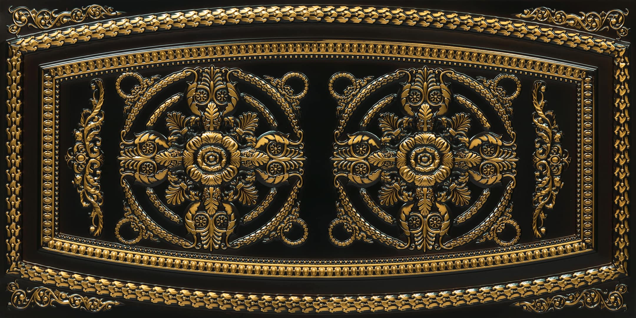 8272-Victorian Crest-Antique Brass-Glue Up