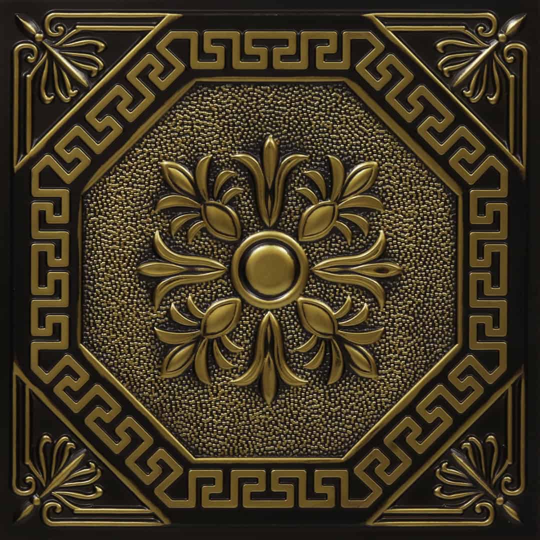 304-Octavia-Antique Brass-Glue Up Only and Grid Both