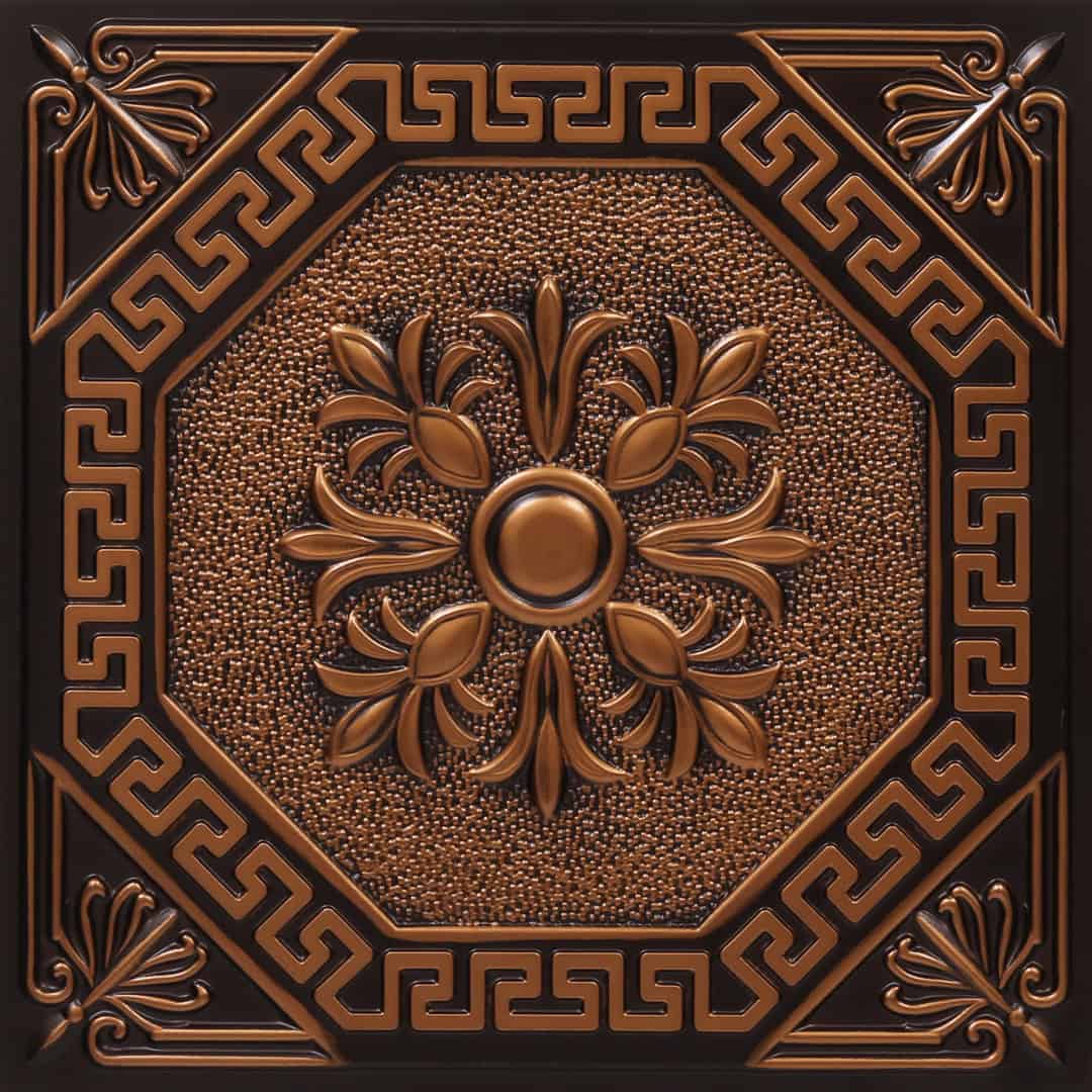 304-Octavia-Antique Copper-Glue Up Only and Grid Both