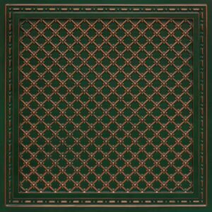 316-Jaali-Royal Green -Glue Up Only and Grid Both