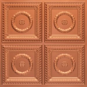 318-Laurel Rings-Copper-Glue Up Only