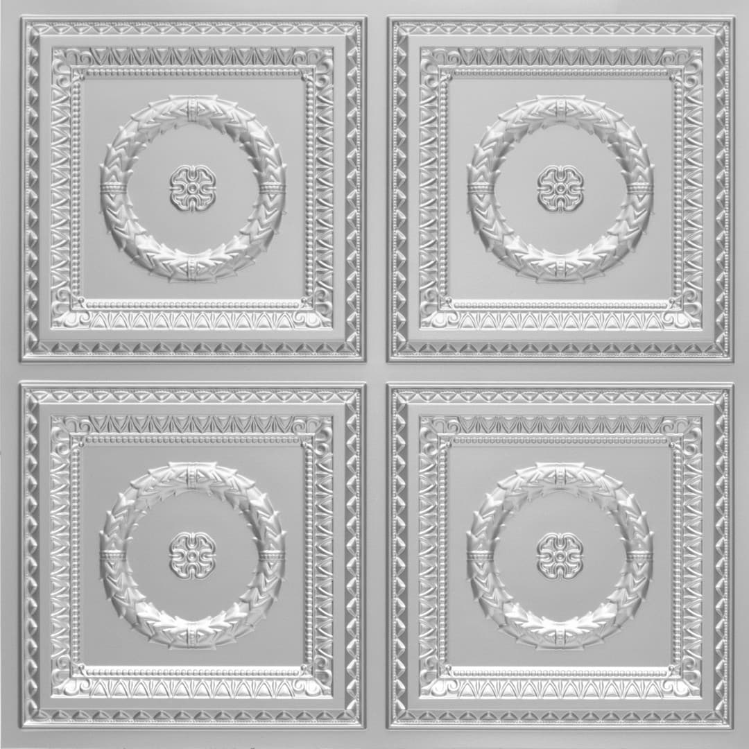 318-Laurel Rings-Silver-Glue Up Only