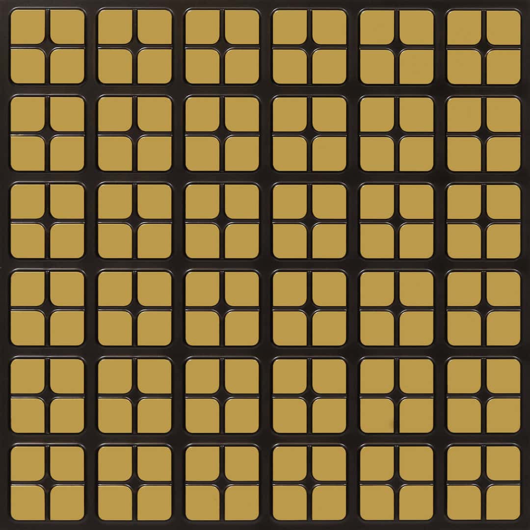 319-Quadrix-Antique Brass-Glue Up Only