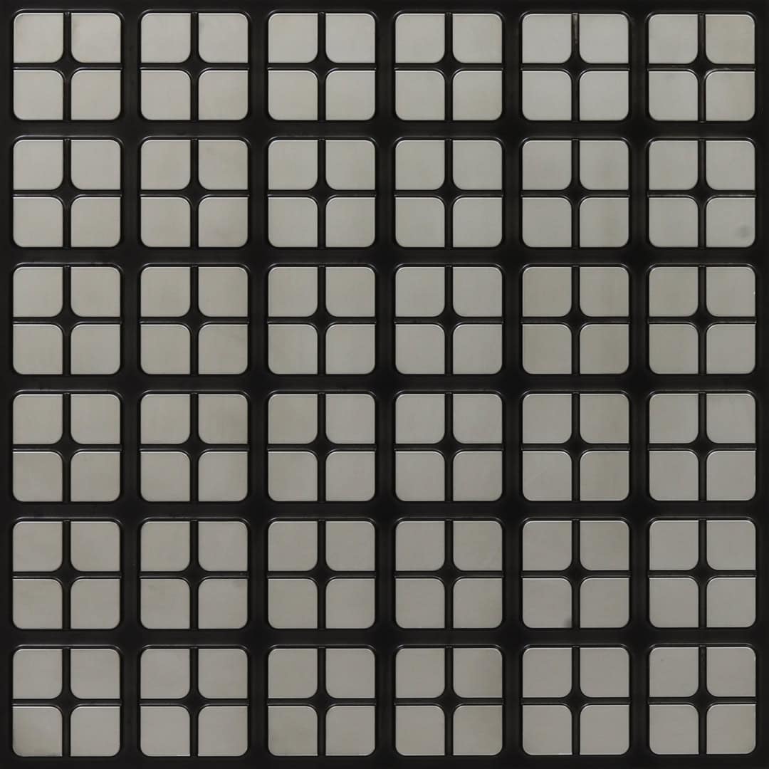 319-Quadrix-Antique Silver-Glue Up Only