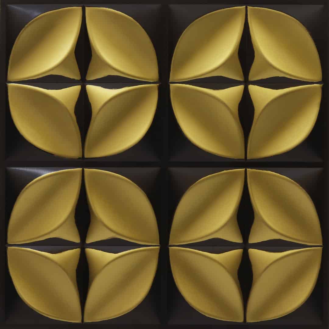 323-Aura Bloom-Antique Brass-Glue Up Only