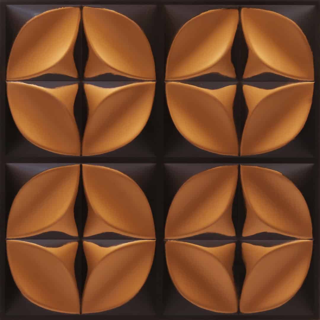 323-Aura Bloom-Antique Copper-Glue Up Only