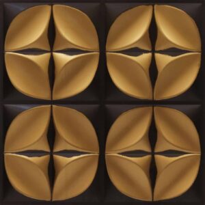 323-Aura Bloom-Antique Gold-Glue Up Only