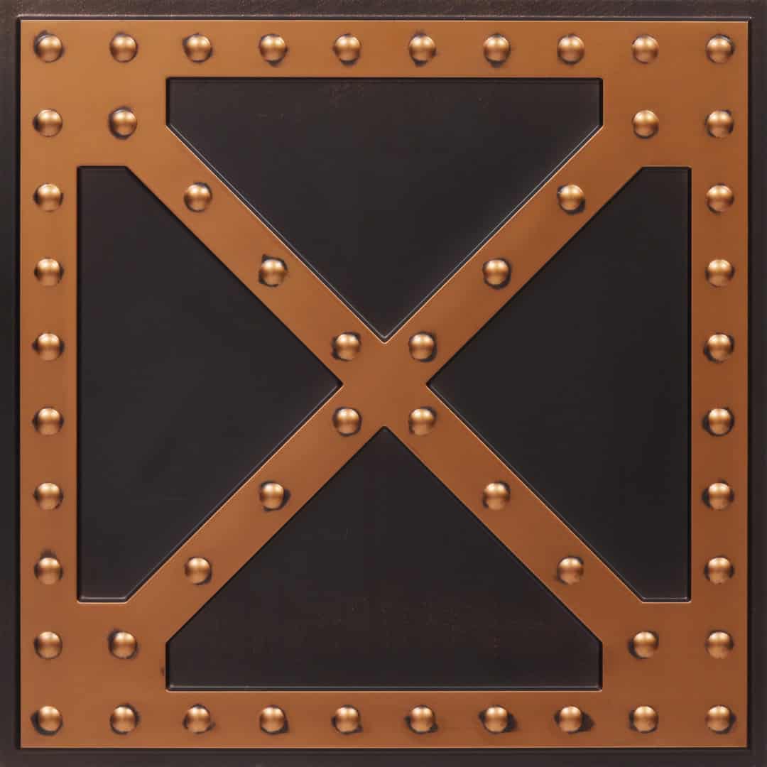 331-IronClad-Antique Copper-Glue Up Only and Grid Both