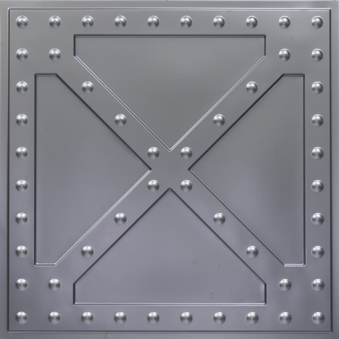 331-IronClad-Silver-Glue Up Only and Grid Both