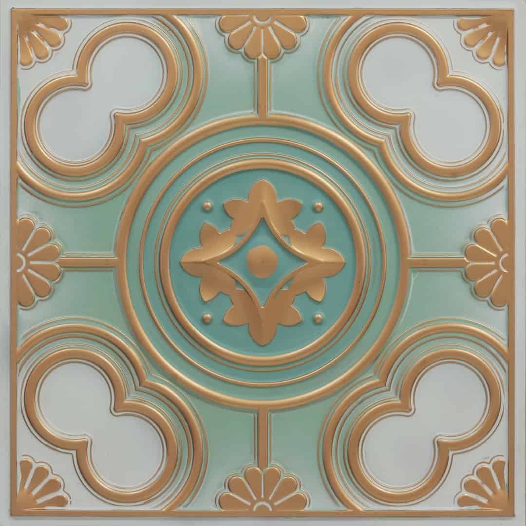 334-Florenza-Arabian Green-Glue Up Only and Grid Both