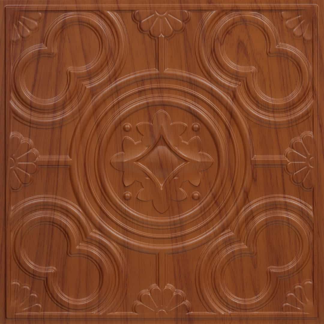 334-Florenza-Cherry Wood-Glue Up Only and Grid Both