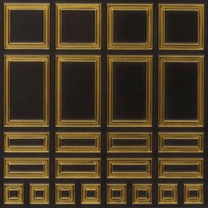 335-Panela-Antique Brass-Glue Up Only