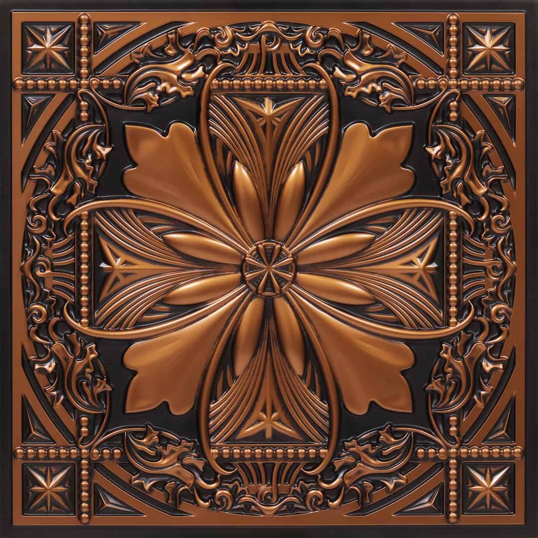 337-Vistara-Antique Copper-Glue Up Only and Grid Both