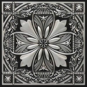 337-Vistara-Antique Silver-Glue Up Only and Grid Both