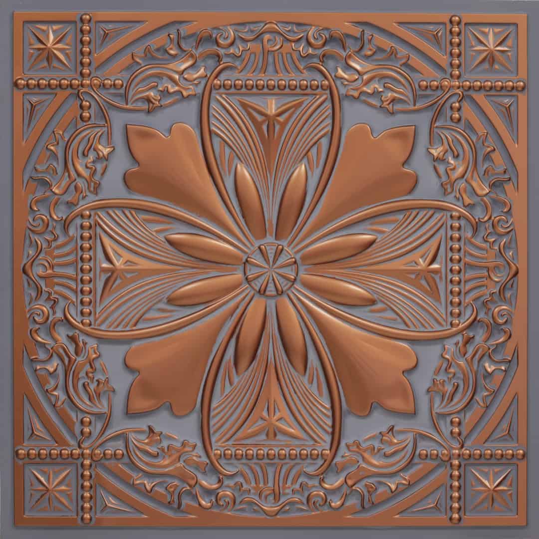 337-Vistara-Dusty Copper-Glue Up Only and Grid Both