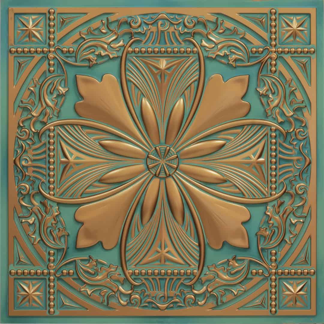 337-Vistara-Vintage Tin-Glue Up Only and Grid Both