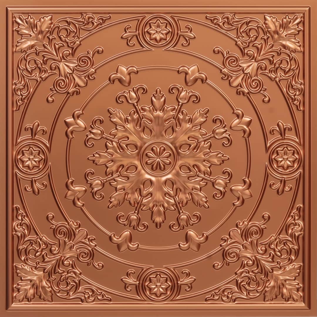 338-Snowflake-Copper-Glue Up Only and Grid Both