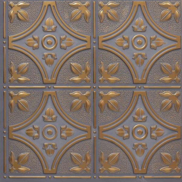 340-Lotus Crest-Royal Grey-Glue Up Only