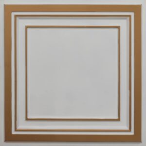 341-Royal Frame-Antique White-Glue Up Only and Grid Both