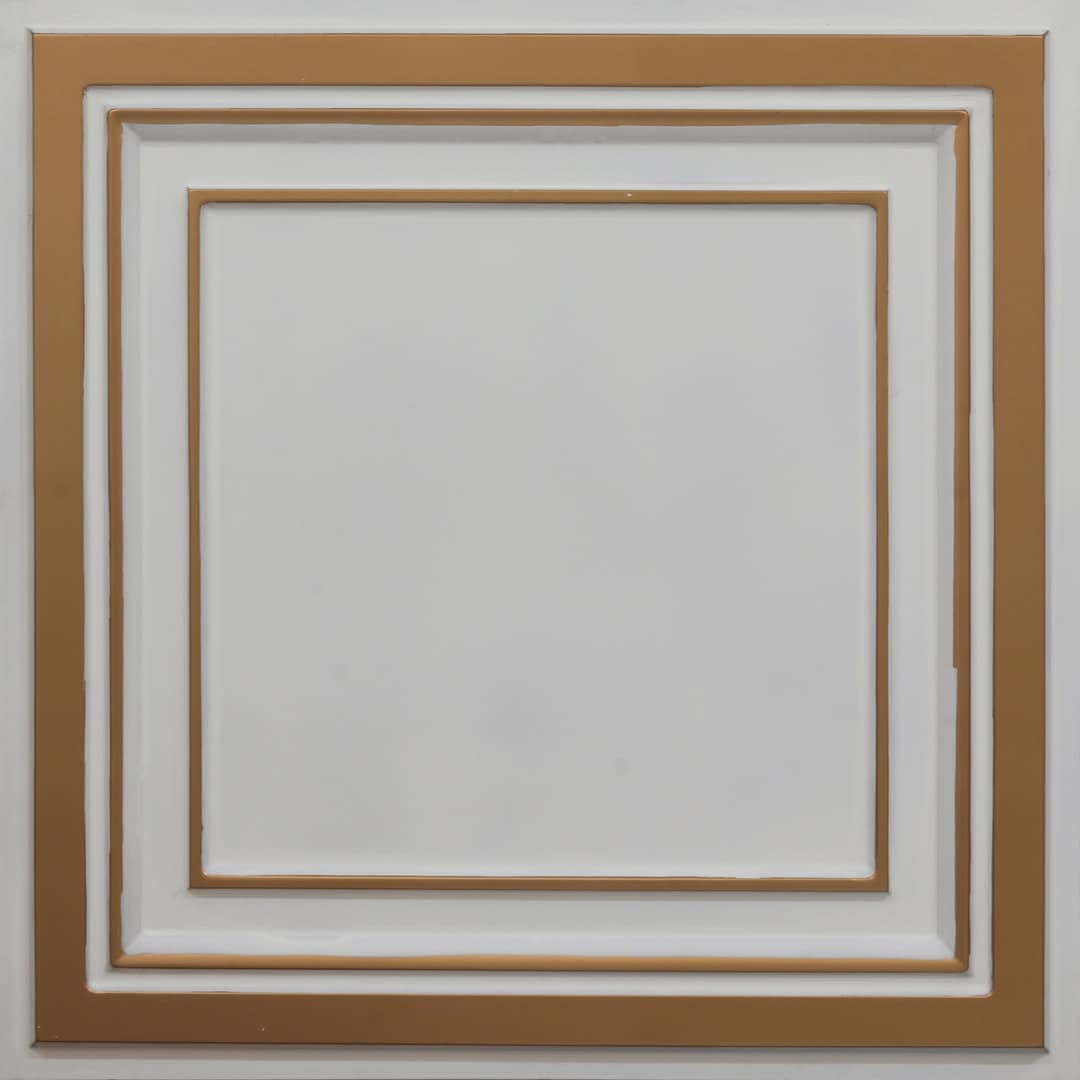 341-Royal Frame-Antique White-Glue Up Only and Grid Both