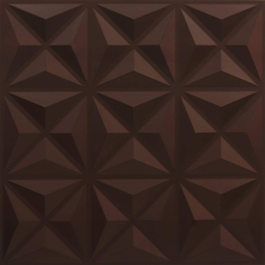 342-Geo Matrix-Mocha-Glue Up Only