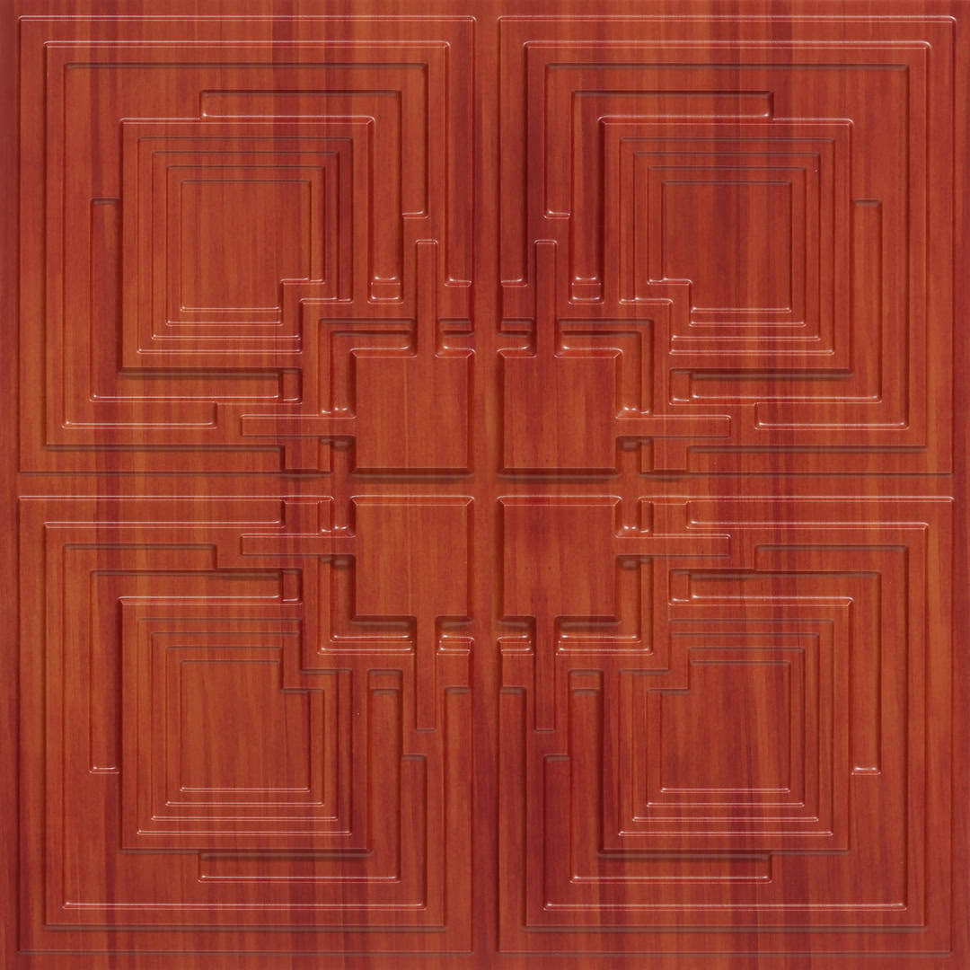 346-Gridlock-Dark Cherry-Glue Up Only