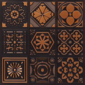 347-Arabesque-Antique Copper-Glue Up Only