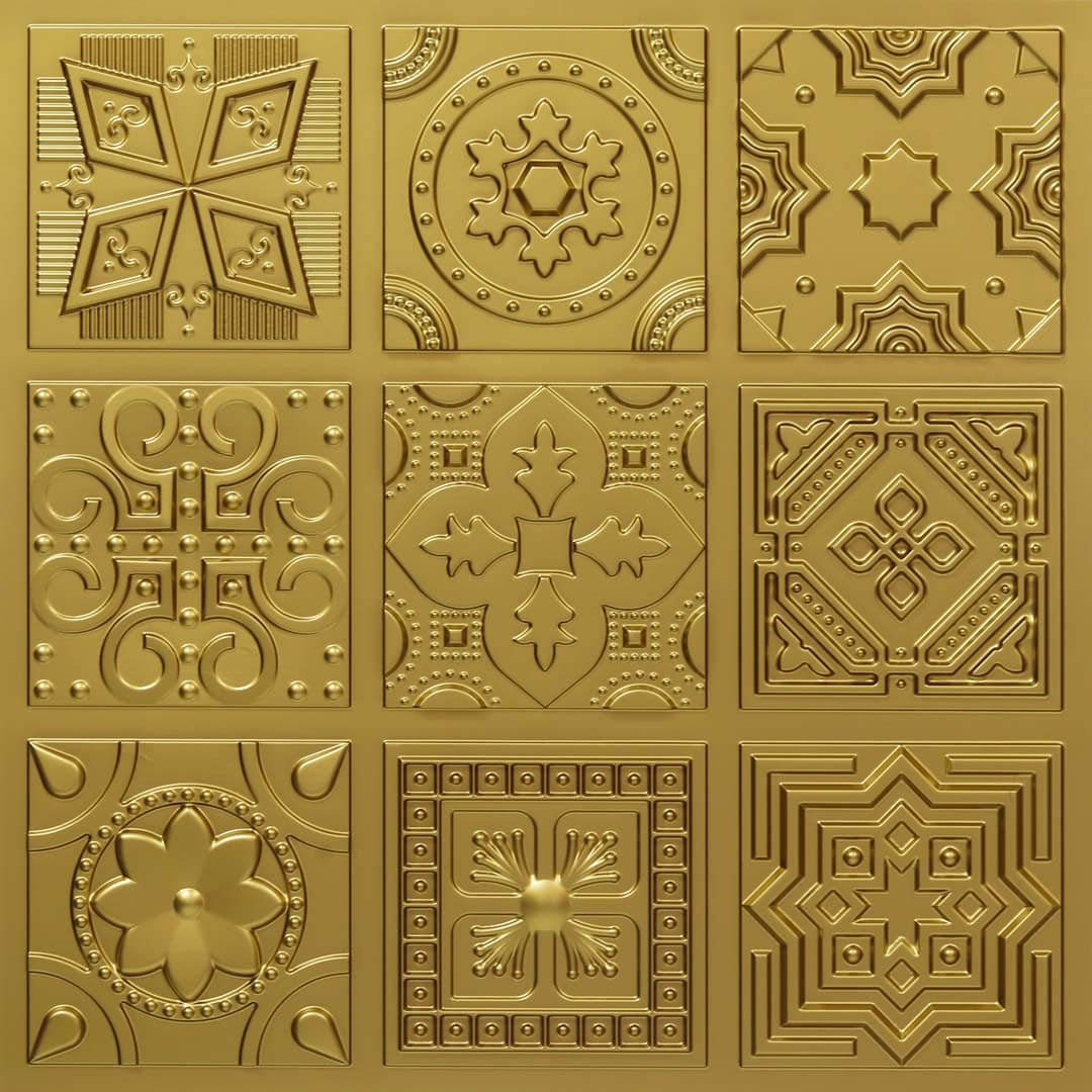 348-Arabesque-Brass-Glue Up Only