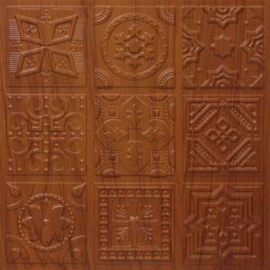 348-Arabesque-Cherry Wood-Glue Up Only