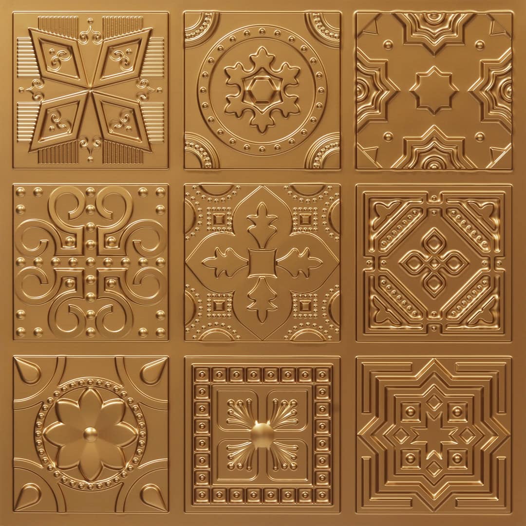 348-Arabesque-Gold-Glue Up Only