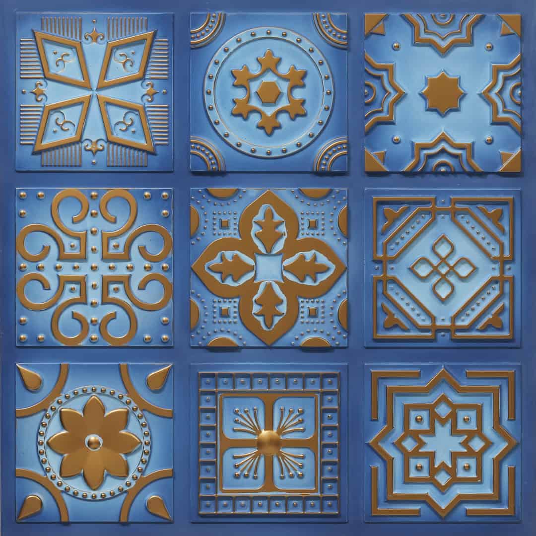 348-Arabesque-Golden Swan-Glue Up Only