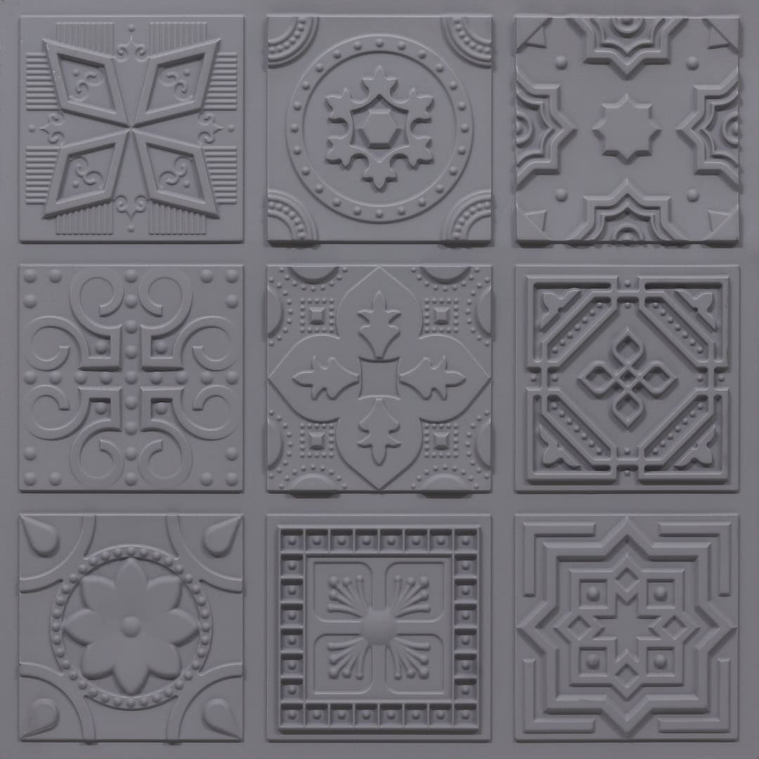 348-Arabesque-Milky Grey-Glue Up Only