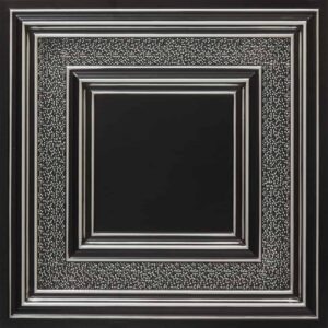 349-Azure Edge-Antique Silver-Glue Up Only and Grid Both