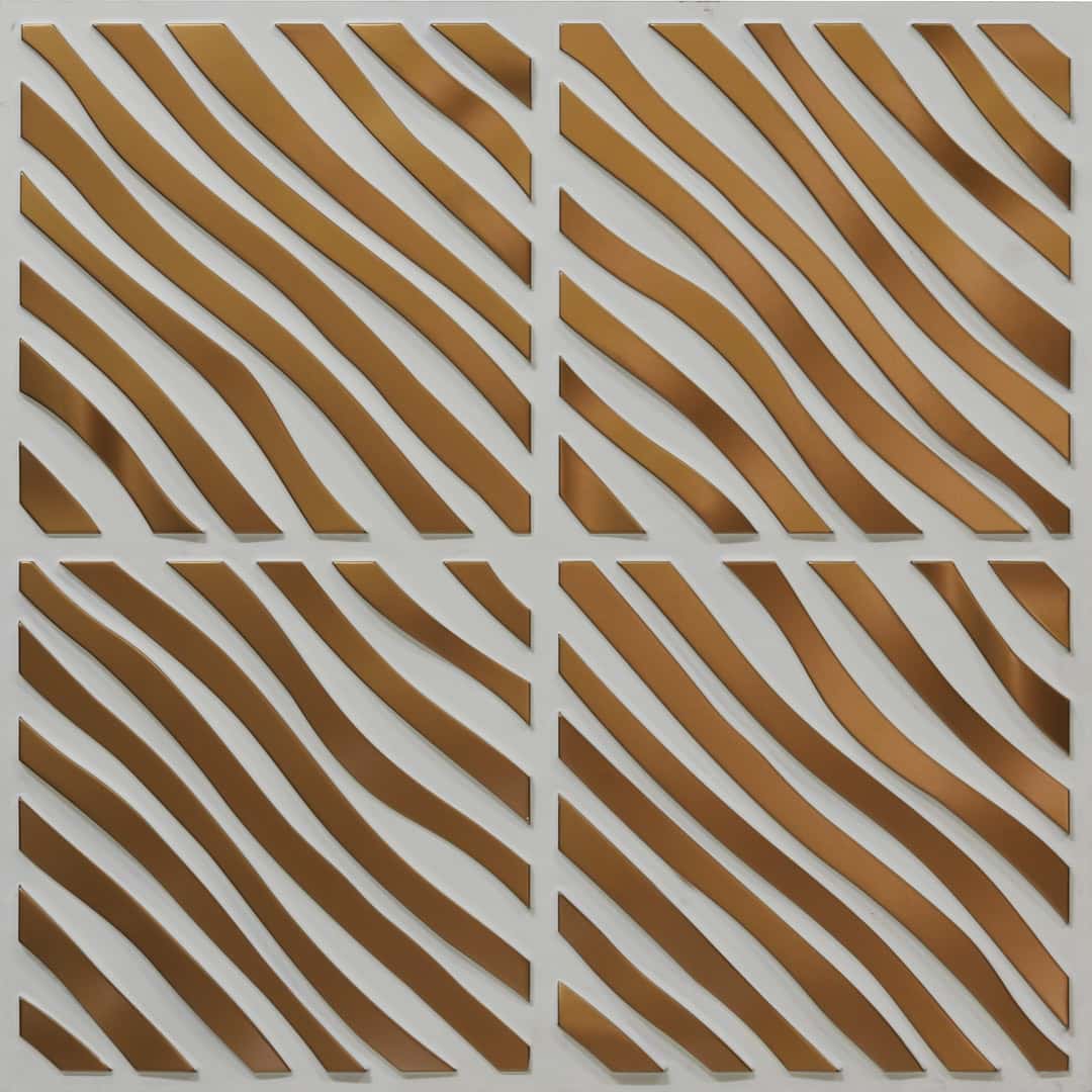 350-Jungle Wave-Antique White-Glue Up Only