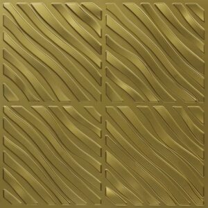 350-Jungle Wave-Brass-Glue Up Only