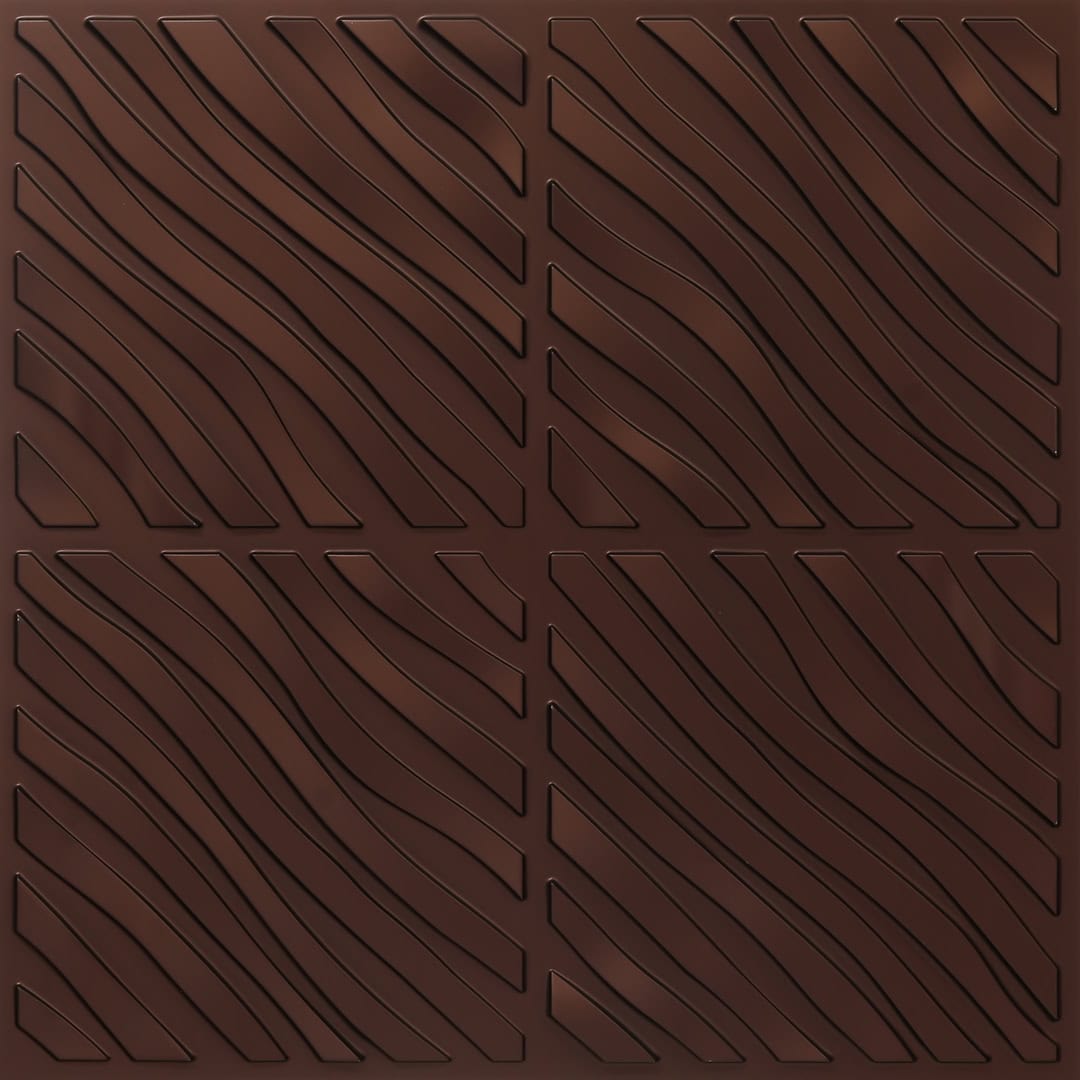 350-Jungle Wave-Mocha-Glue Up Only