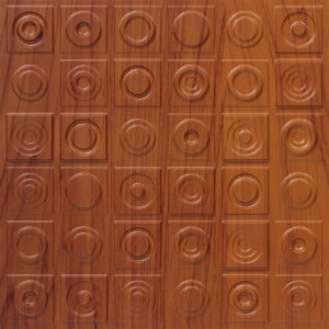 351-Radiant Rings-Cherry Wood-Glue Up Only