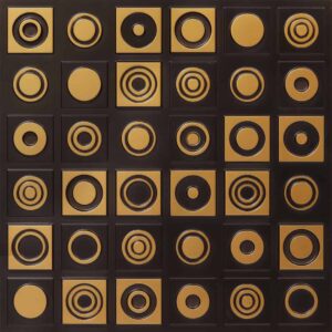 352-Radiant Rings-Antique Gold-Glue Up Only