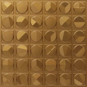 354-Circle Craft-Gold-Glue Up Only