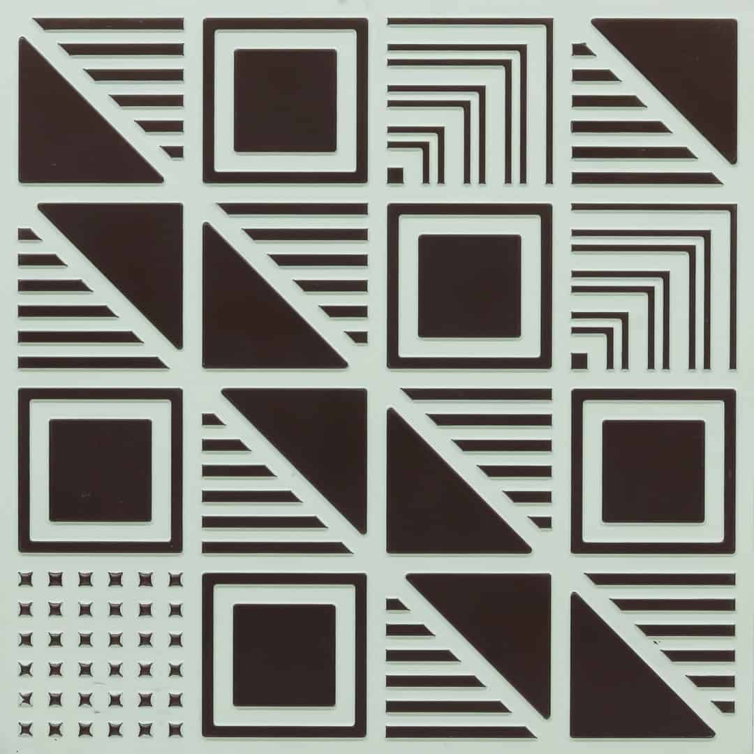 355-TriSquare-Antique Mocha-Glue Up Only