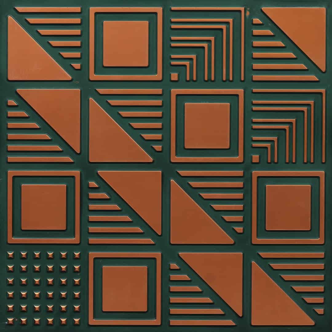 355-TriSquare-Royal Green -Glue Up Only