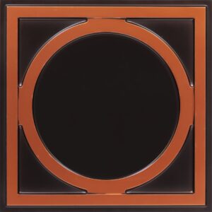 357-Orbis-Antique Copper-Glue Up Only and Grid Both