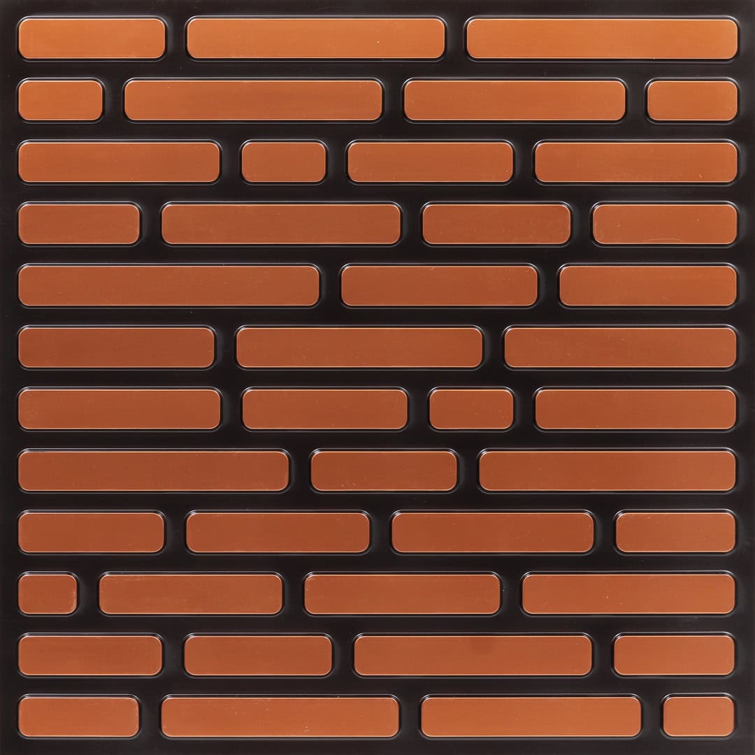 359-Quadric-Antique Copper-Glue Up Only and Grid Both