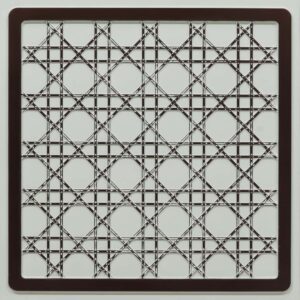 361-Interlace-Antique Mocha-Glue Up Only and Grid Both