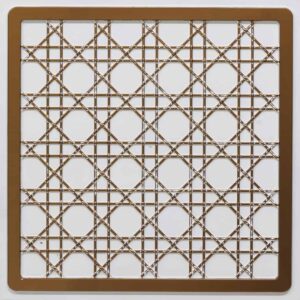 361-Interlace-Antique White-Glue Up Only and Grid Both