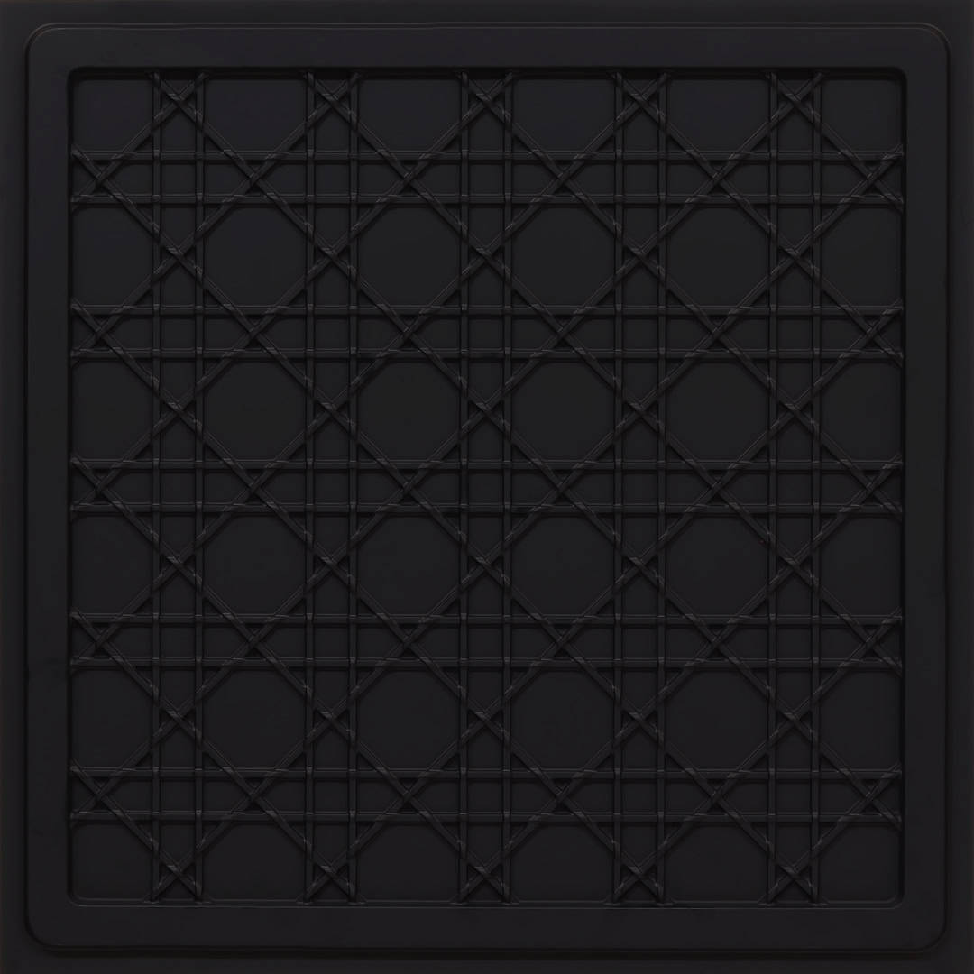 361-Interlace-Black-Glue Up Only and Grid Both