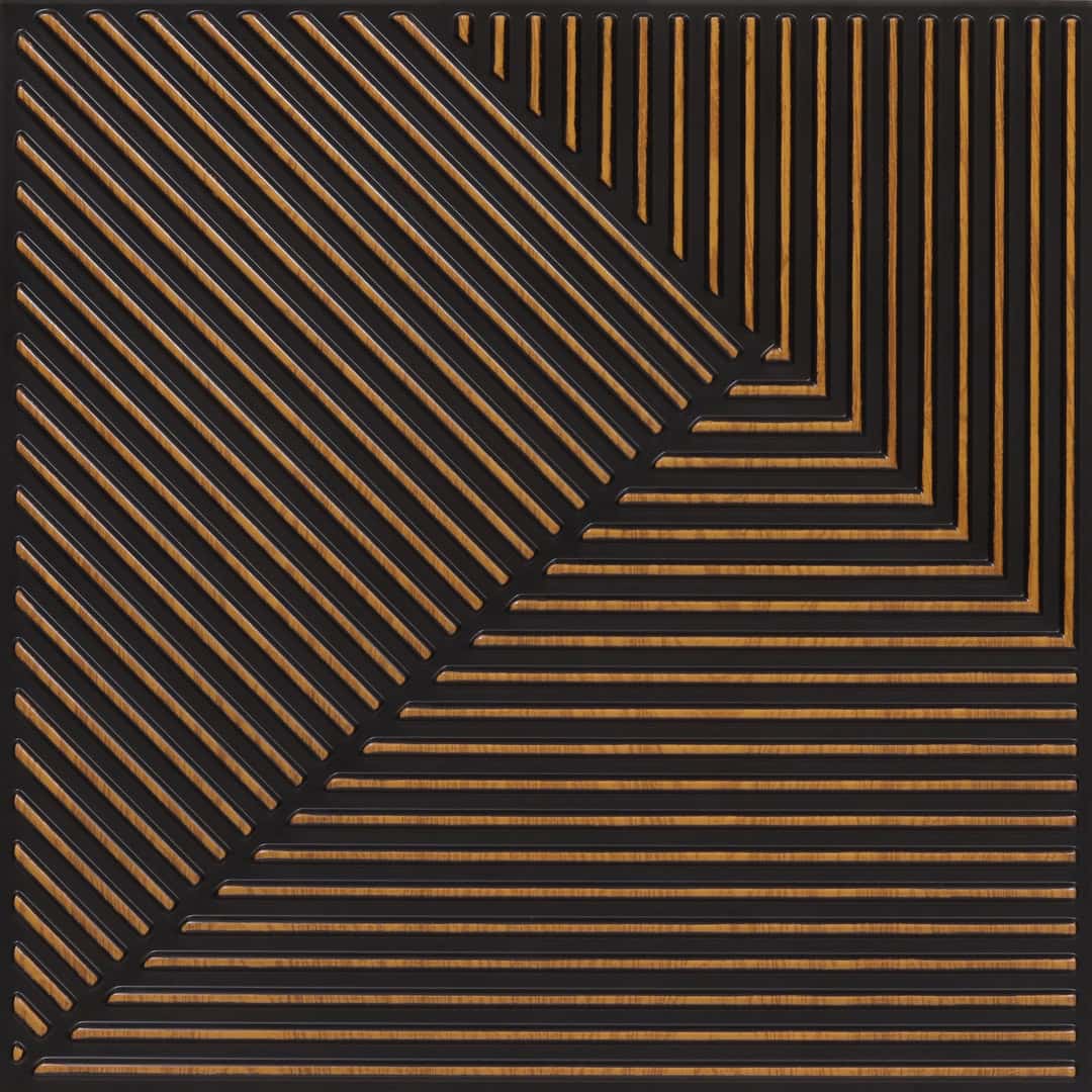 362-Angle Flow-Antique Teakwood-Glue Up Only