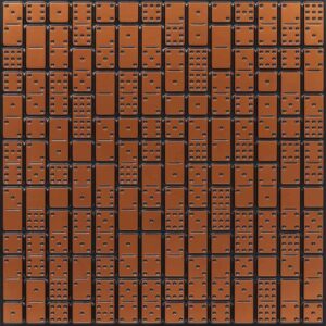 364-Dominos-Antique Copper-Glue Up Only